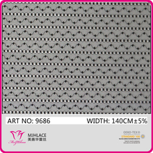 140cm Creative Wavy Dotted Nylon/Spandex Stretch Mesh Fabric(9686)