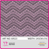 Hollow Wavy Design 145cm Elastic Lingerie Lace Fabric for Underwear（69523）